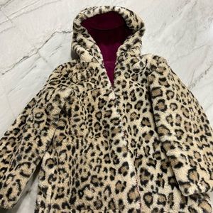 JoJo Maman Bebe reversible coat 4-5 yrs